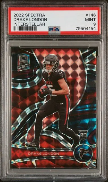 2022 Panini Spectra Drake London Interstellar #146 card image