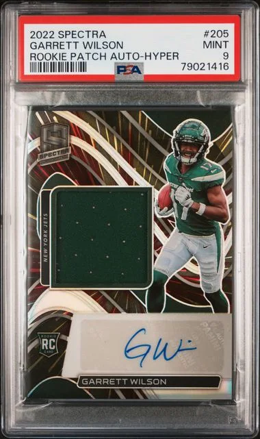 2022 Panini Spectra Garrett Wilson #205 card image