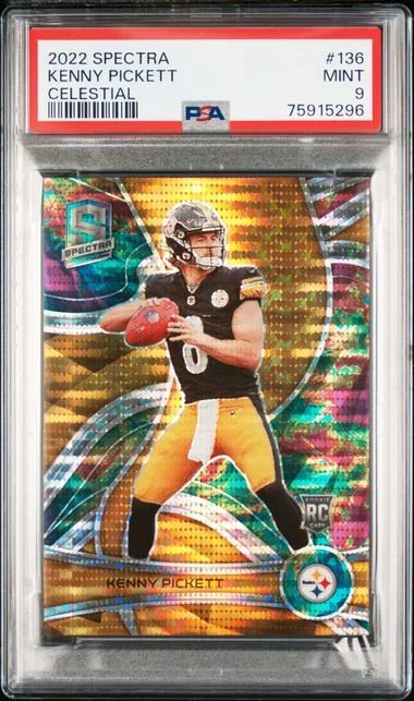 2022 Panini Spectra Kenny Pickett Celestial #136 card image