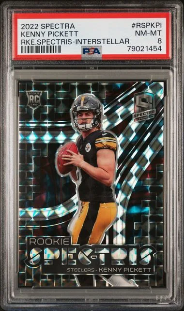 2022 Panini Spectra Kenny Pickett Spectris #RSPKPI card image