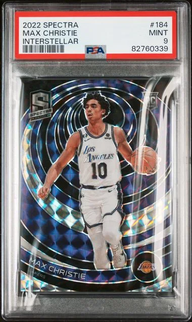 2022 Panini Spectra Max Christie Interstellar #184 card image
