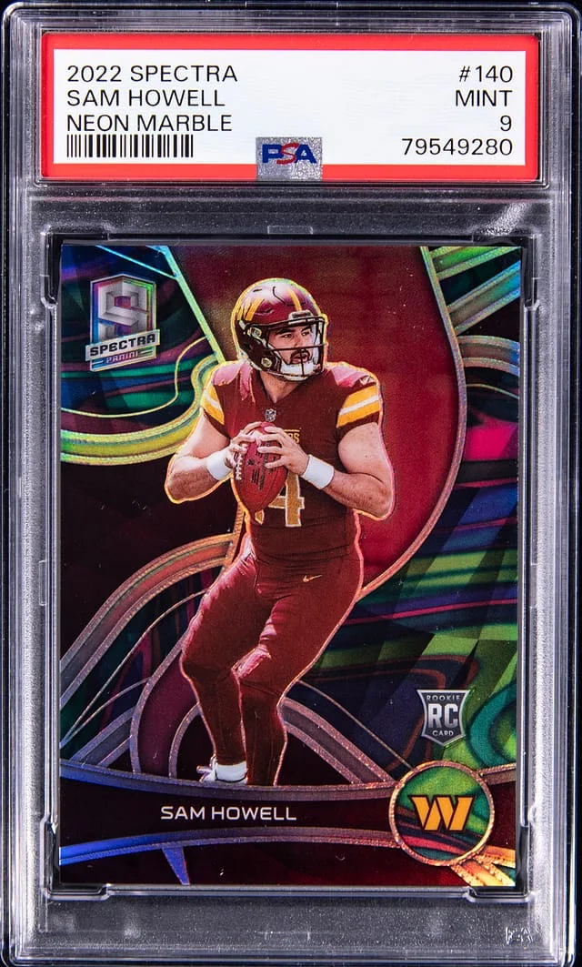 2022 Panini Spectra Sam Howell Psychedelic #140 card image