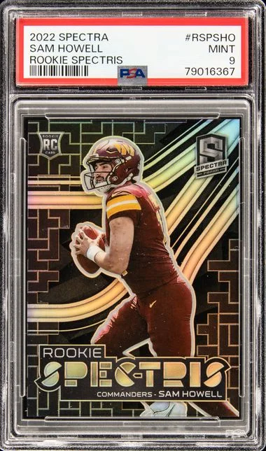2022 Panini Spectra Sam Howell Spectris #RSPSHO card image