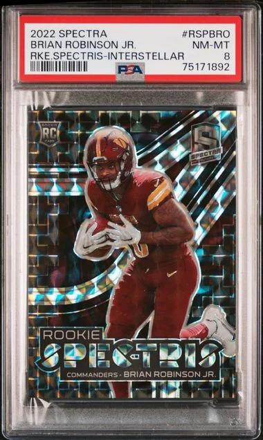 2022 Panini Spectra Spectris Interstellar Rspbro Brian Robinson Jr. #no-number card image