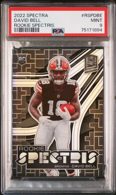 2022 Panini Spectra Spectris Rspdbe David Bell #no-number card image