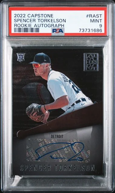 2022 Panini Spencer Torkelson Capstone Autographs #Rast card image