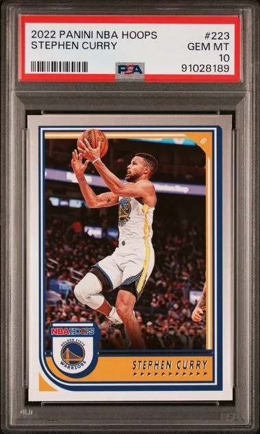2022 Panini Stephen Curry NBA Hoops #223 card image