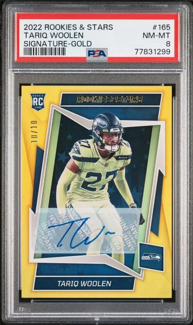 2022 Panini Tariq Woolen Rookies & Stars #165 card image