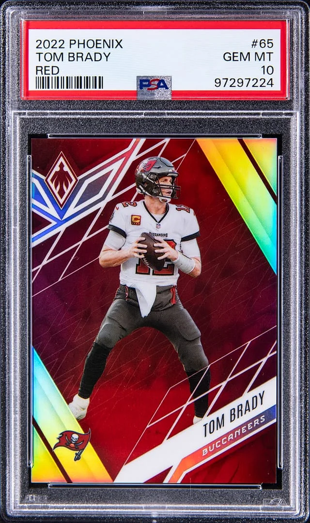 2022 Panini Tom Brady Phoenix Red #65 card image