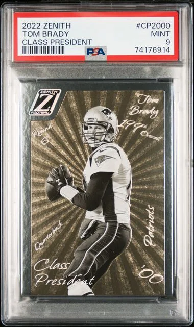 2022 Panini Tom Brady Zenith Class President #CP-2000 card image