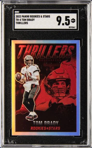 2022 Panini Tom Brady Rookies & Stars Thrillers #TH4 card image