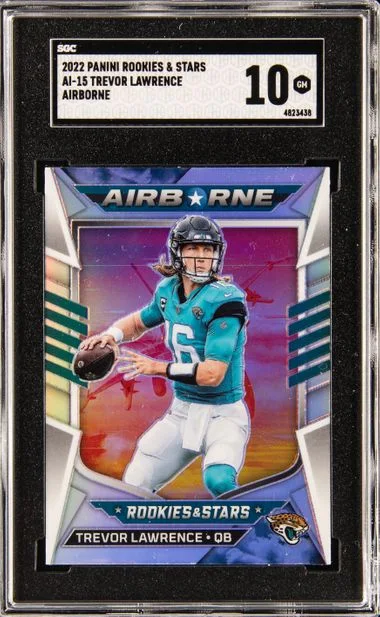 2022 Panini Trevor Lawrence Rookies & Stars Airborne #AI-15 card image