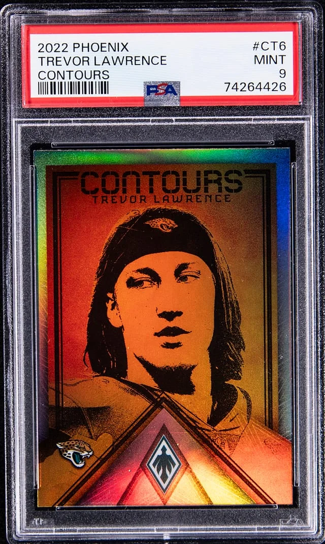 2022 Panini Trevor Lawrence Phoenix Contours #CT-6 card image