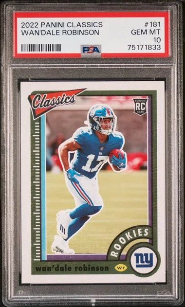 2022 Panini Wan'Dale Robinson Classics #181 card image
