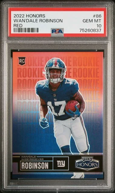 2022 Panini Wan'Dale Robinson Honors Red #86 card image