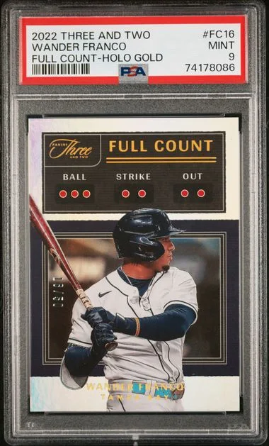 2022 Panini Wander Franco Three And Two Full Count #FC16 card image