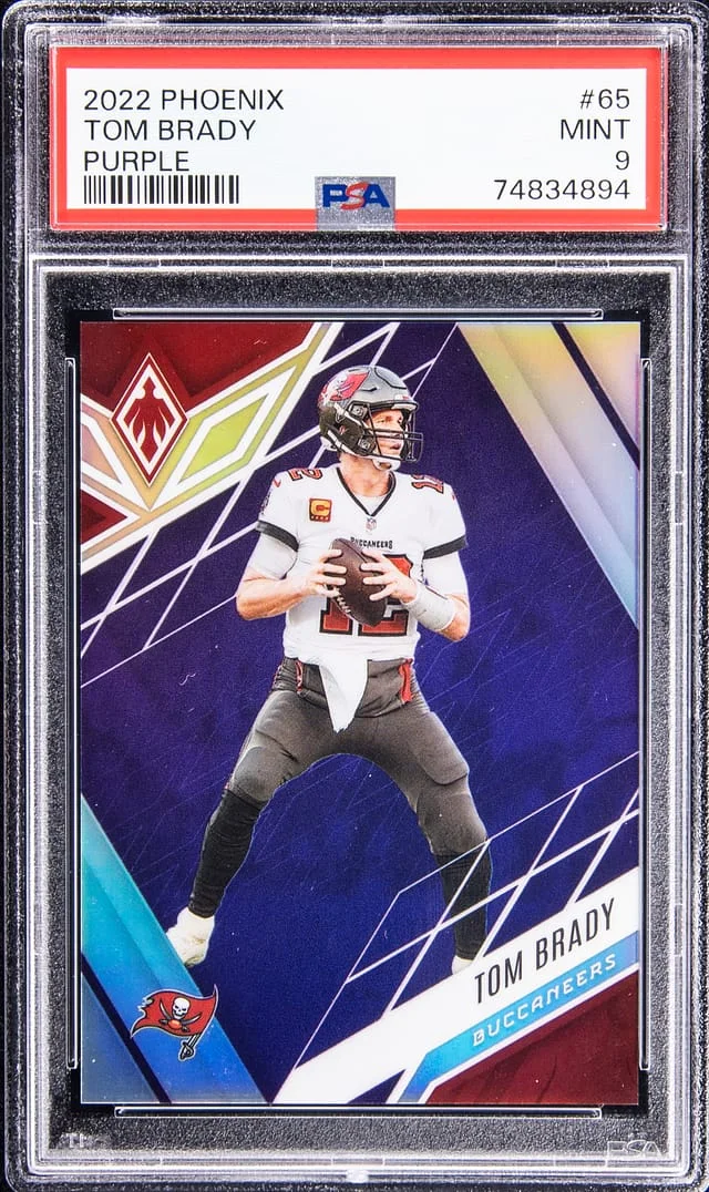 2022 Phoenix Purple Tom Brady #65 card image