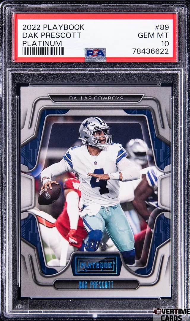2022 Playbook Platinum Dak Prescott #89 card image