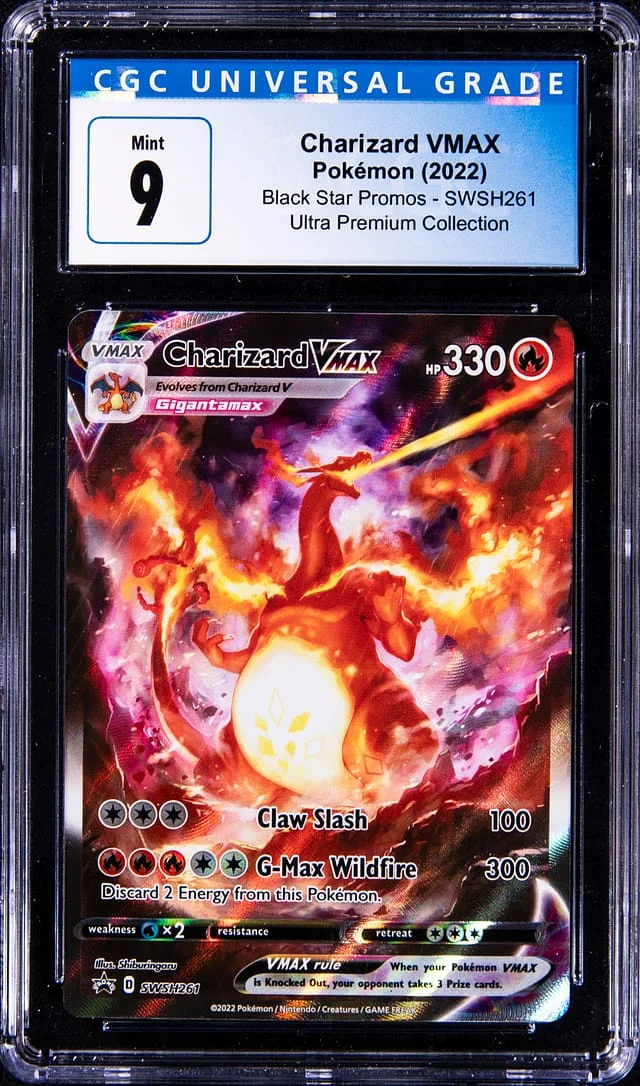 2022 Pokemon Black Star Promos Ultra Premium Collection Charizard VMAX #SWSH261 card image