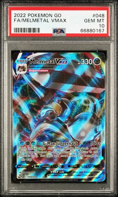 2022 Pokemon Go Full Art/Melmetal Vmax #048 card image