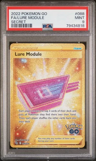 2022 Pokemon Go Secret Full Art/Lure Module #088 card image
