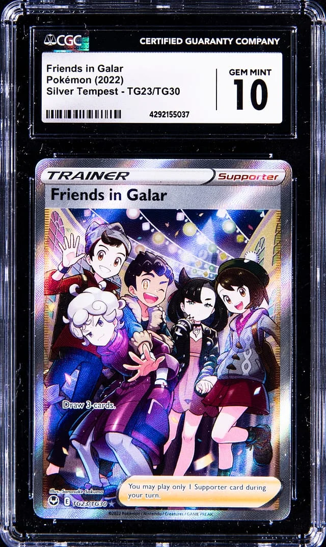 2022 Pokemon Silver Tempest Friends in Galar #TG23/TG30 card image