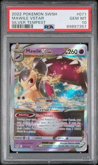 2022 Pokemon Sword And Shield Silver Tempest Mawile VSTAR #071 card image