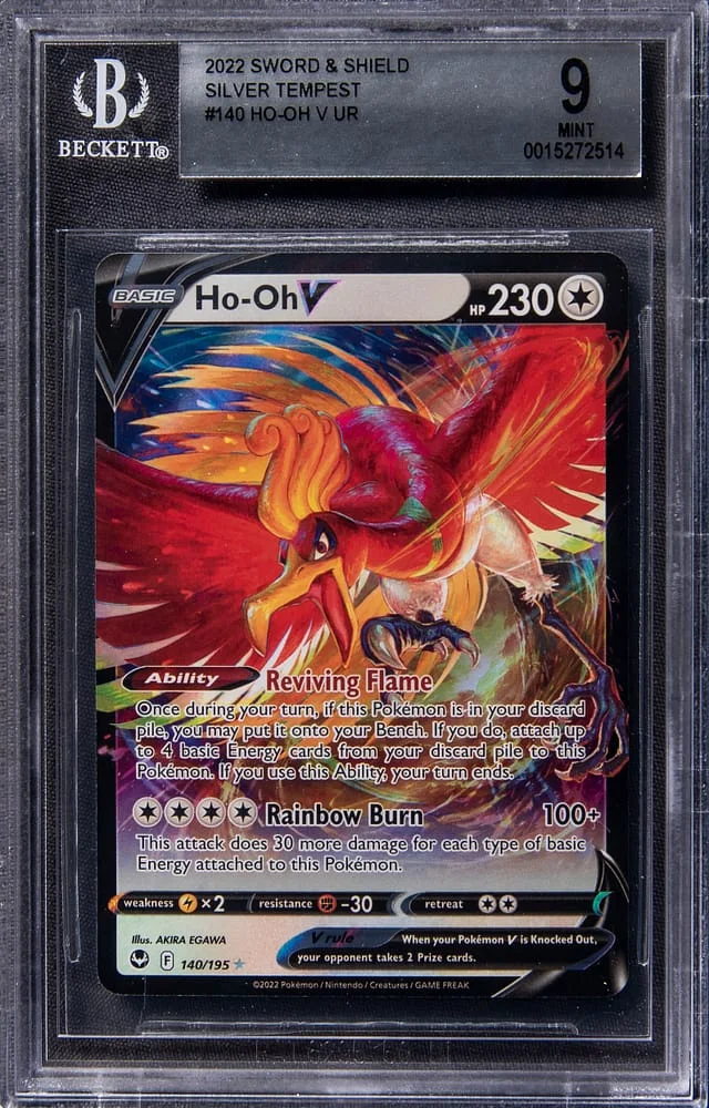 2022 Pokemon Sword & Shield Silver Tempest Full Art Ultra Rare Holofoil Silver Tempest #140 card image