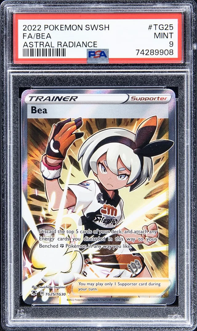2022 Pokemon Swsh Full Art Astral Radiance Bea #TG25 card image