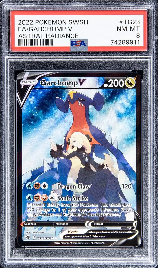 2022 Pokemon Swsh Full Art Astral Radiance Cape of Toughness #TG23 card image
