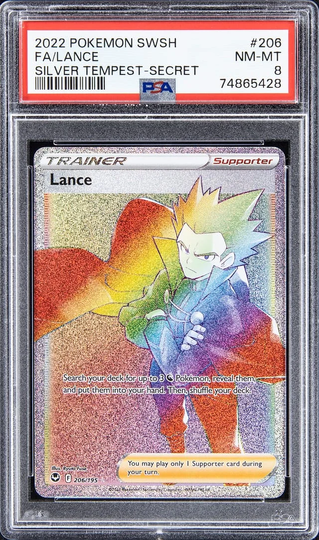 2022 Pokemon Swsh Full Art Silver Tempest Lance #206 card image