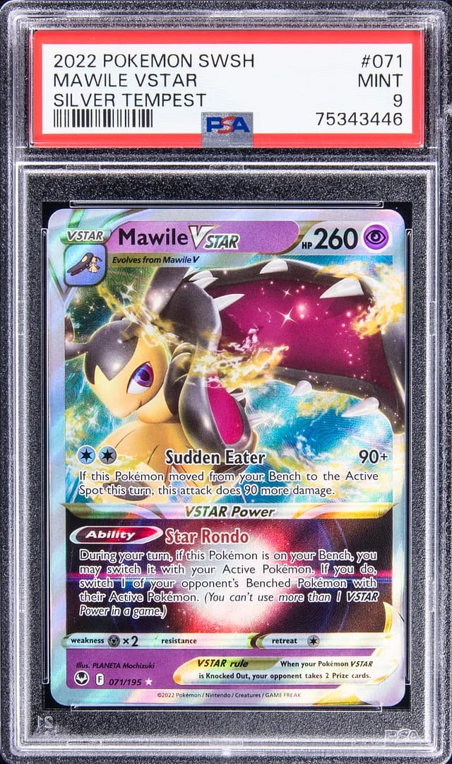 2022 Pokemon Swsh Silver Tempest Mawile VSTAR #071 card image