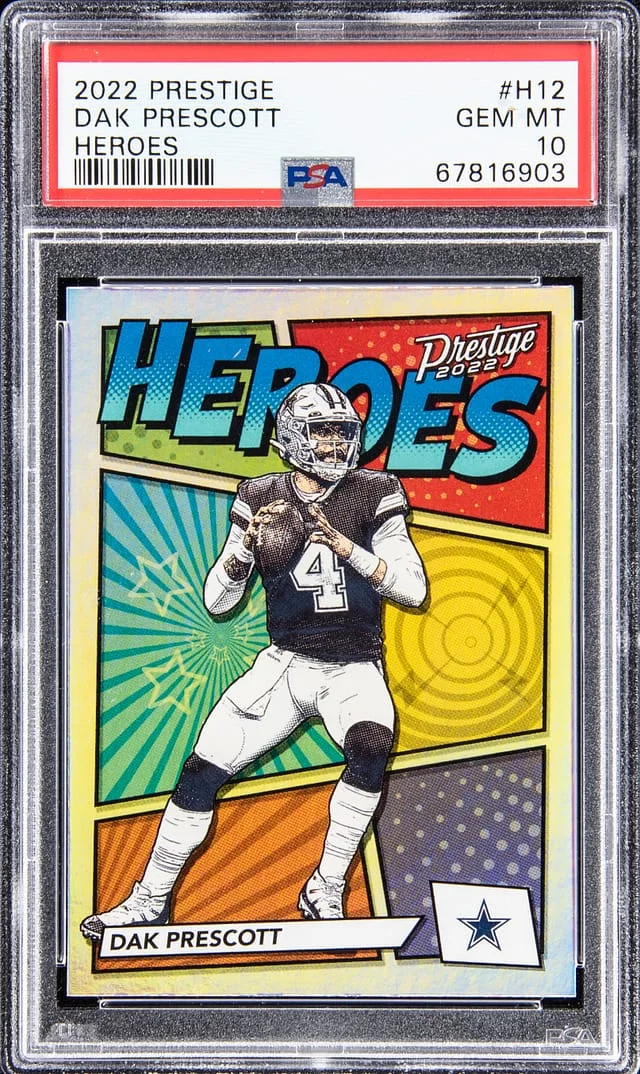 2022 Prestige Dak Prescott Heroes #H-12 card image