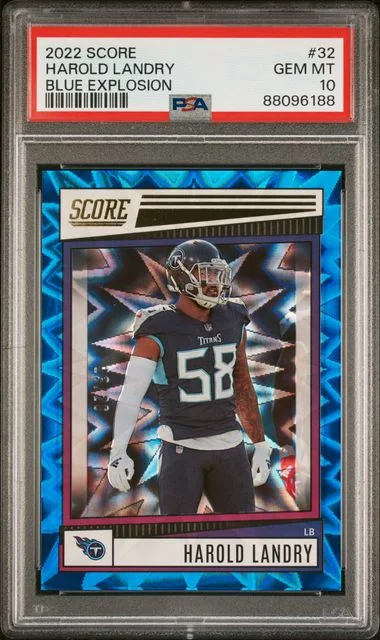 2022 Score Harold Landry Blue Explosion #32 card image