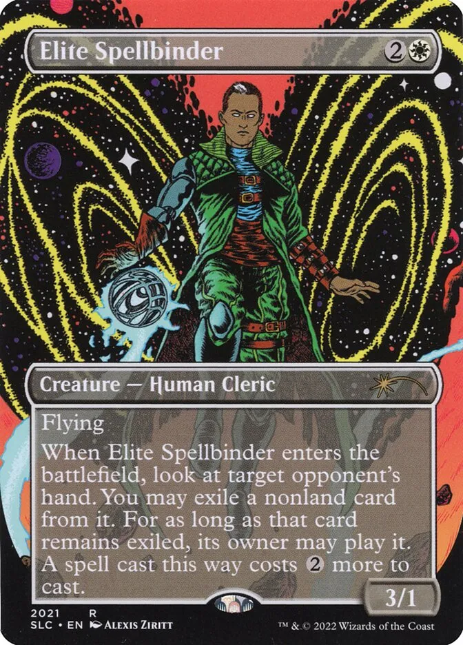 2022 Secret Lair 30th Anniversary Countdown Kit Elite Spellbinder rare #2021 unlisted card image