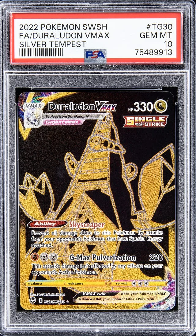 2022 Silver Tempest Duraludon VMAX #TG30 Unlisted card image