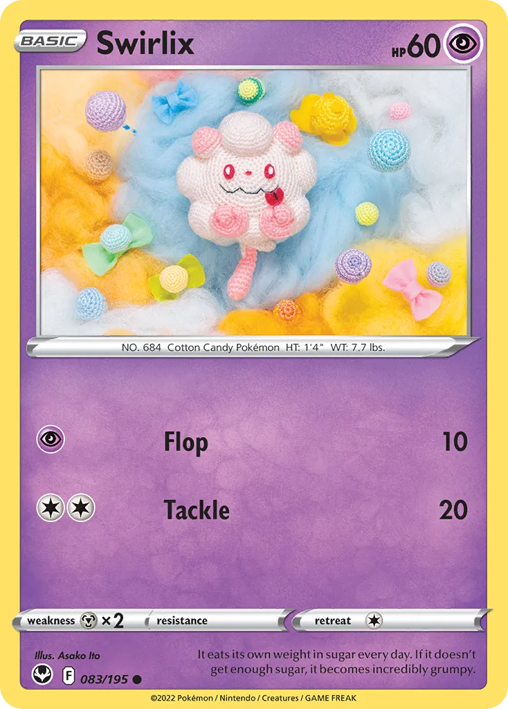 2022 Silver Tempest Swirlix #083/195 Common card image