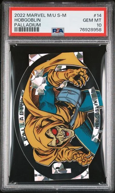 2022 SkyBox Hobgoblin Marvel Metal Universe Spider-Man Palladium #14 card image
