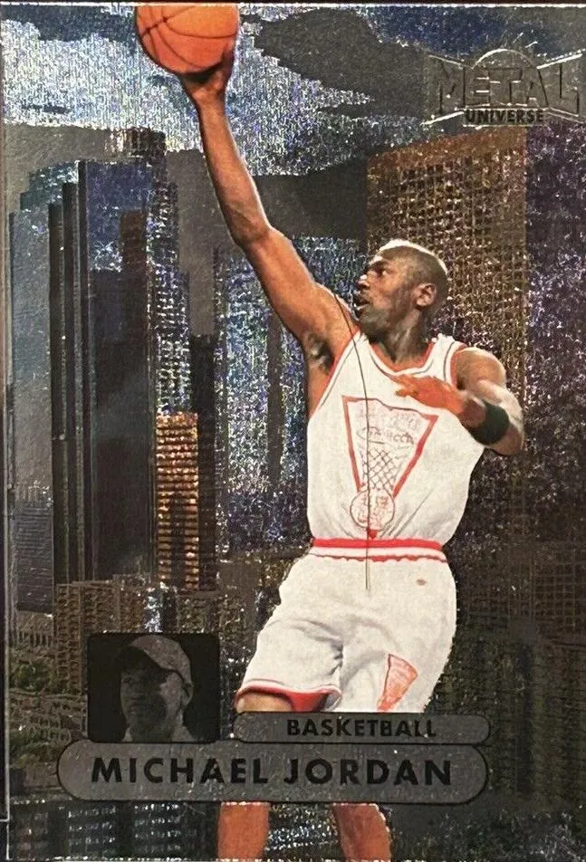 2022 SkyBox Metal Universe Champions Michael Jordan 1997-98 Retro Metal Universe Champions #RMUC-1 card image