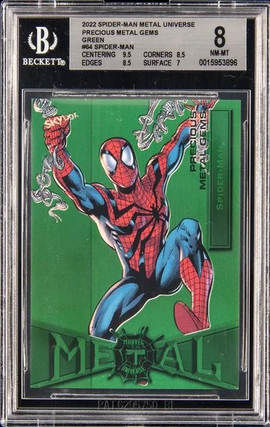 2022 SkyBox Spider-Man Marvel Metal Universe #64 card image