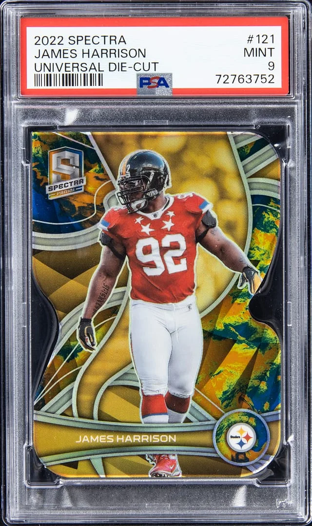 2022 Spectra James Harrison Universal Die - Cut #121 card image