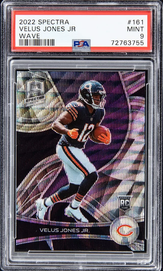 2022 Spectra Velus Jones Jr Wave #161 card image