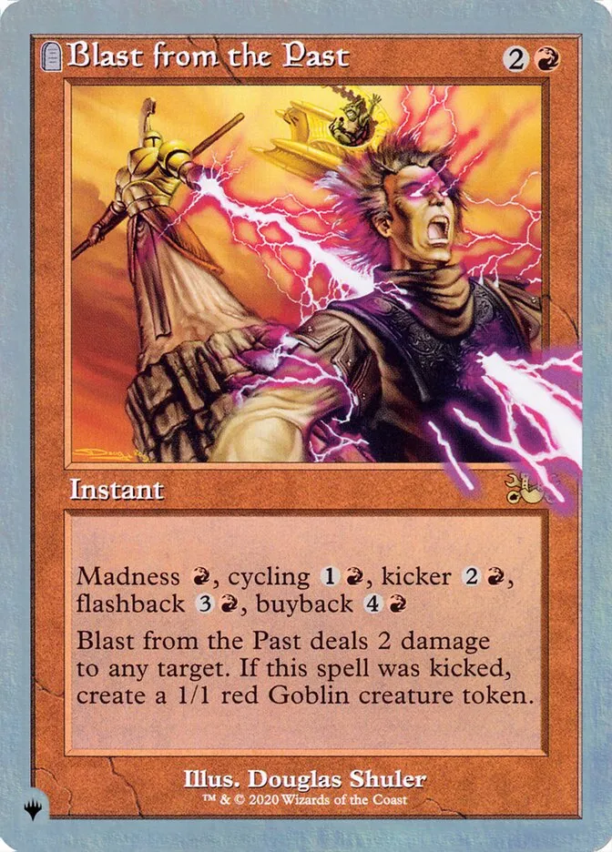 2022 The List (Unfinity Foil Edition) Blast from the Past rare #27 unlisted card image