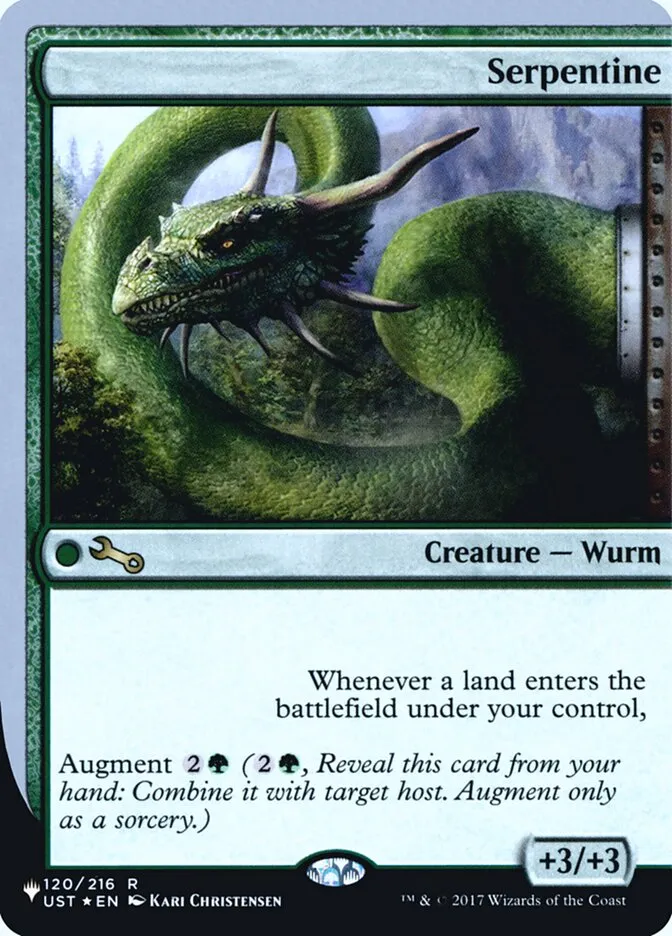 2022 The List (Unfinity Foil Edition) Serpentine rare #41 unlisted card image