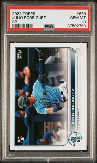 2022 Topps 659 Julio Rodriguez Series #2-SP card image