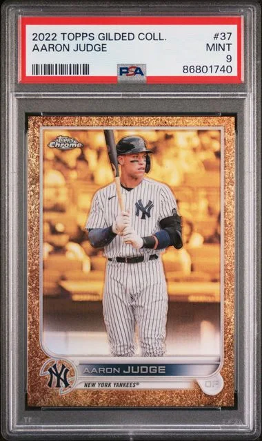 2022 Topps Aaron Judge Gilded Collection #37 card image
