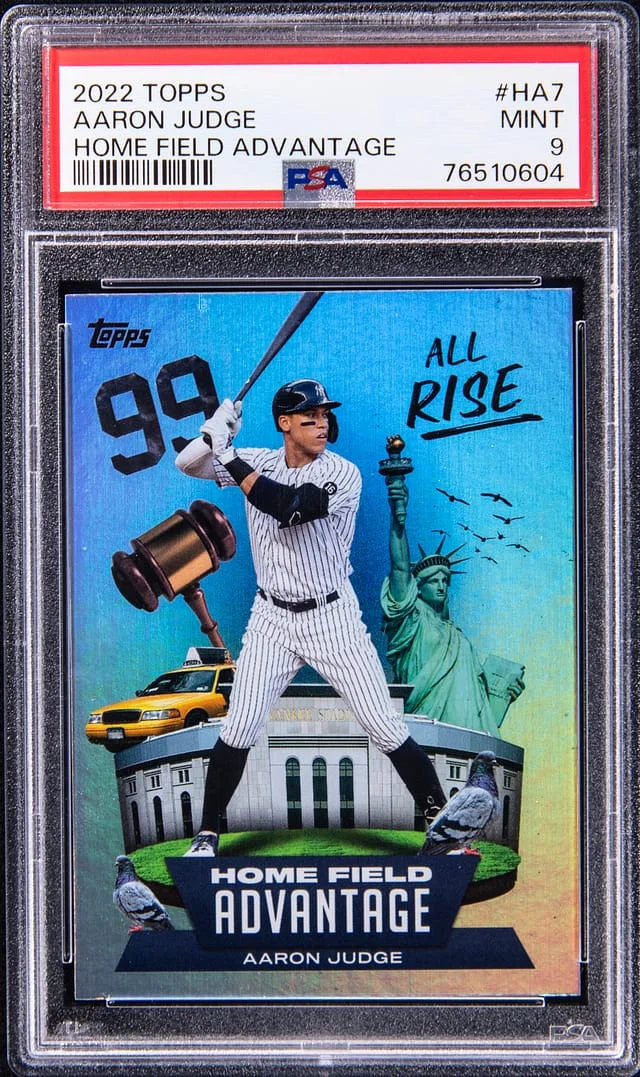 2022 Topps Aaron Judge Home Field Advantage #HA7 card image