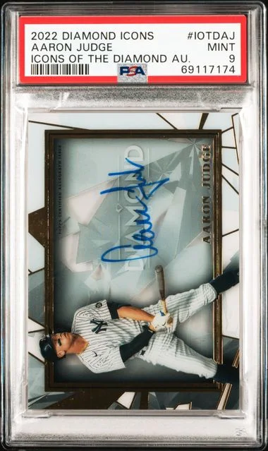 2022 Topps Aaron Judge Icons Of The Diamond Autographs #IOTD-AJ card image
