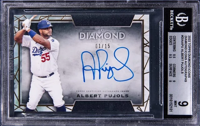 2022 Topps Albert Pujols Diamond Icons Autographs #DIAAPU card image