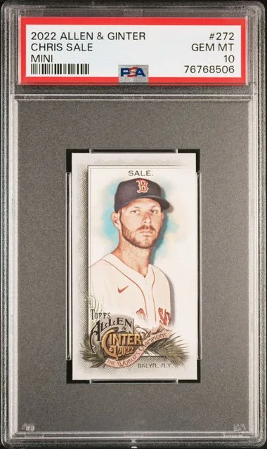 2022 Topps Allen & Ginter Chris Sale Mini #272 card image